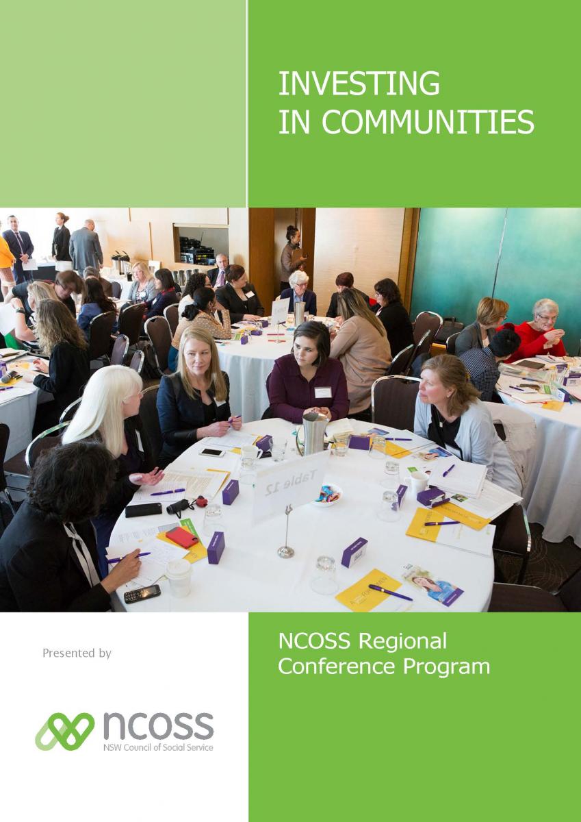 Investing in Communities Conferences NCOSS NSW Council of Social