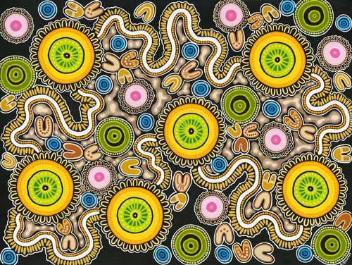 One Step of Many More by Wandi Wandian artist Karlie Stewart